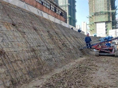 高碑店建筑边坡支护